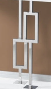 Luma Chrome Console Table