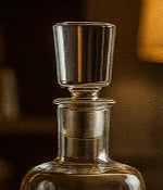 Mouth-Blown European Crystal Decanter and Tumbler Set – Five-Piece Collection