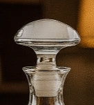 Mouth-Blown Lead-Free Crystal Whiskey Decanter – 34-Ounce Capacity