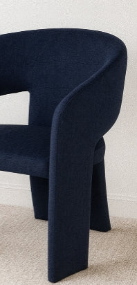 Occasional Chair – True Blue Bouclé