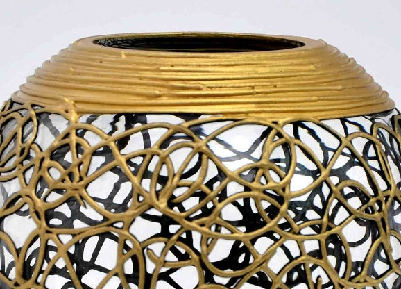 Hand-Painted Glass Vase Collection – Unique Artistic Home Décor