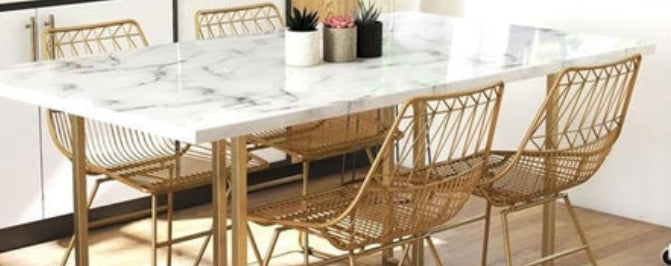 Solara Marble Dining Table