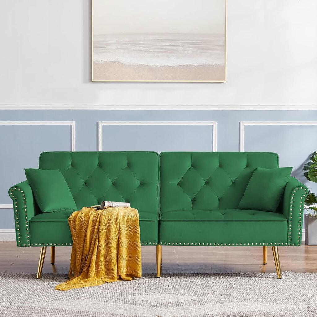 Bellavista Velvet Sleeper Sofa