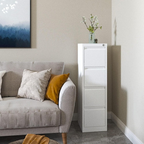 Fortress Steel 4-Drawer Locking File Cabinet