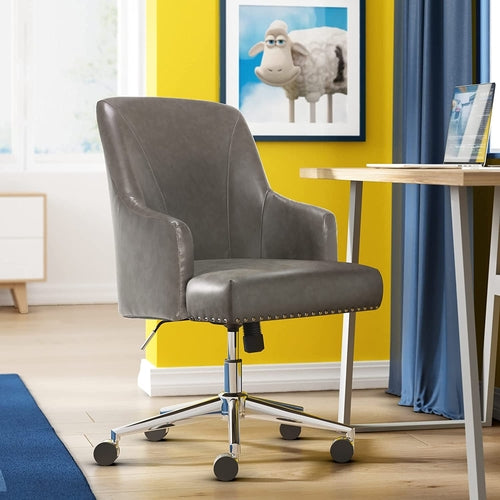 Cortona Bonded Leather Office Chair By Serta