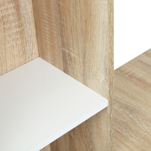 Ardenwood L-Shape Corner Desk with Modular Shelving