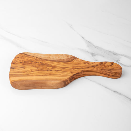 Handcrafted Olive Wood Cutting Board with Handle