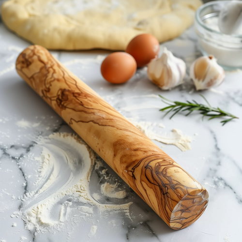 Handcrafted Olive Wood French Rolling Pin