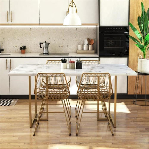 Solara Marble Dining Table