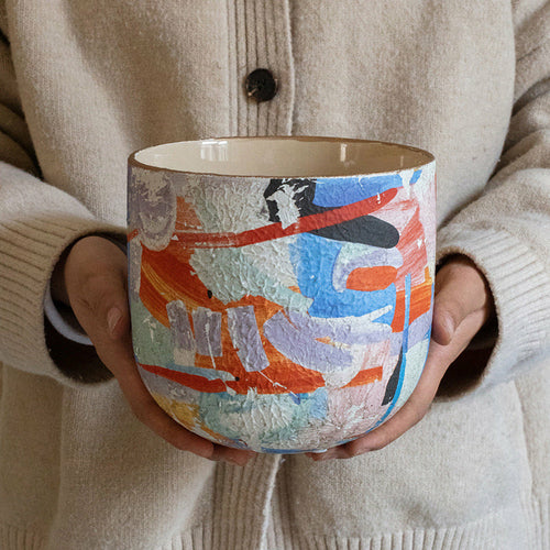 Medium Ceramic Floor Planter