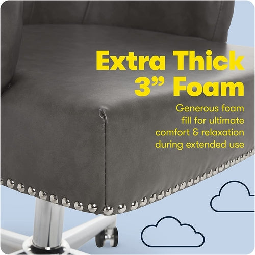 Cortona Bonded Leather Office Chair By Serta