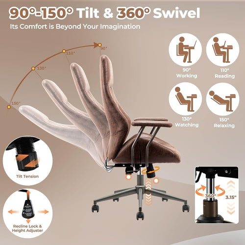 Ergonomic High-Back Office Chair