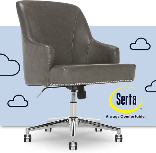 Cortona Bonded Leather Office Chair By Serta