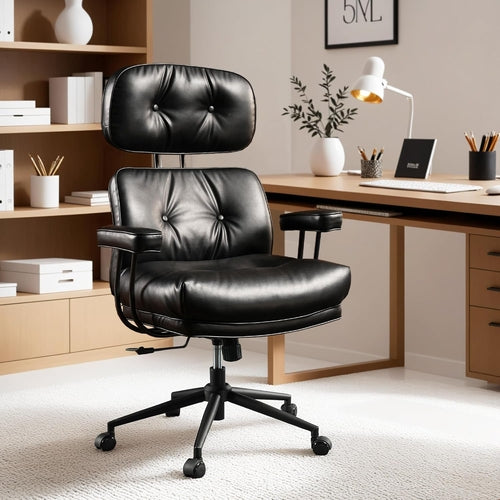 Form Luxe Ergonomic Leather Office Chair