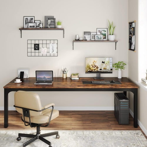 Double Workspace Executive Desk