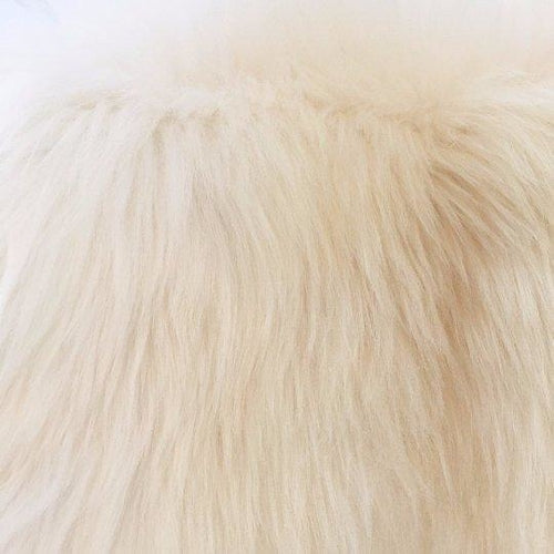 Ivory Lambskin Rug