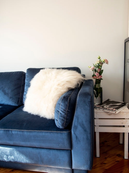 Natural Sheepskin Fur Pillow