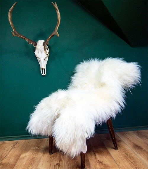 Ivory Lambskin Rug