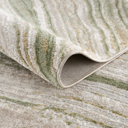 Green Marble Abstract Area Rug