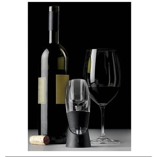 Handheld Wine Aerator with No-Drip Stand